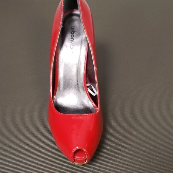 Urban vibe heels red heels - Picture 3 of 3
